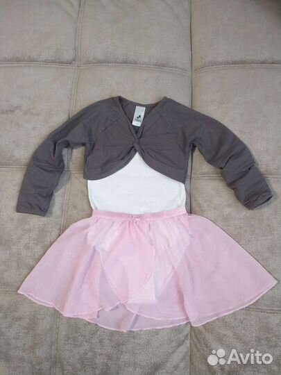 Боди юбка для танцев и гимнастики на девочку