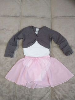 Боди юбка для танцев и гимнастики на девочку