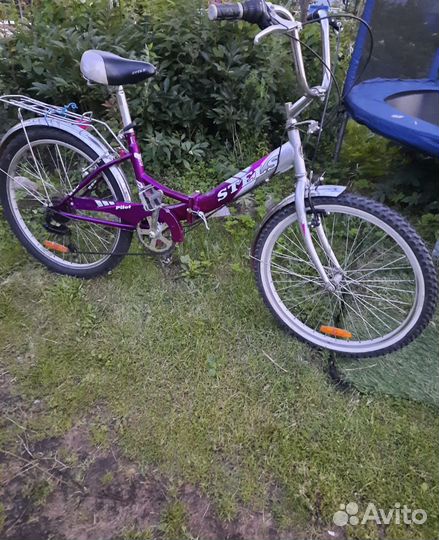 Складной скоростной велосипед Stels