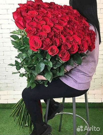 Высокие розы Гигантские розы Доставка цветов