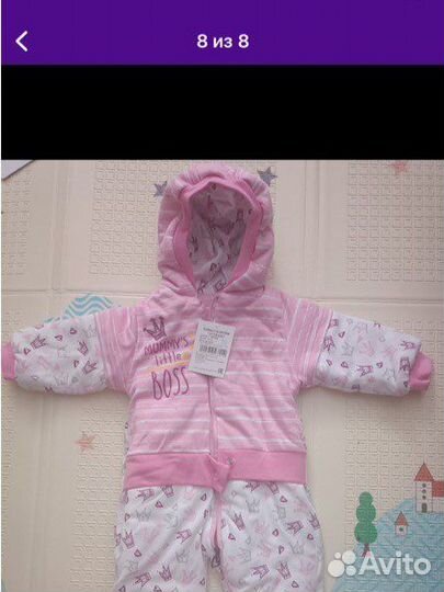Комбинезон демисезонный для девочки