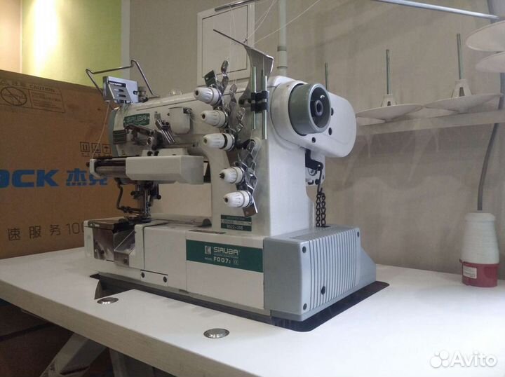 Промышленная плоскошовная машина Siruba F007J-W522