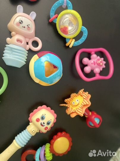 Грызунки игрушки погремушки до года