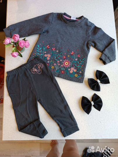 Пакет вещей для девочки 80-86см