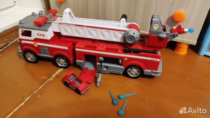 Щенячий патруль Суперспасатели Пожарная машина