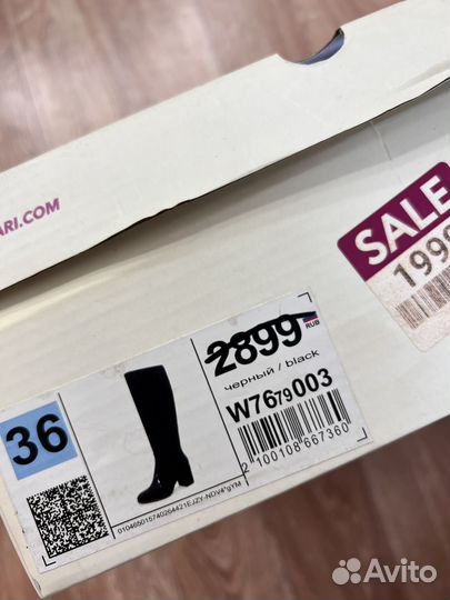 Сапоги осень весна женские 36 новые