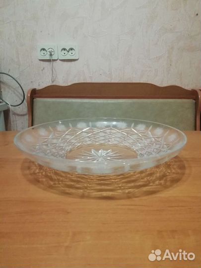 Хрустальное блюдо