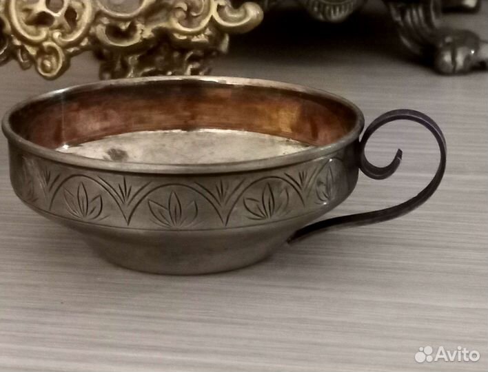 Кофейный сервиз мельхиор винтаж