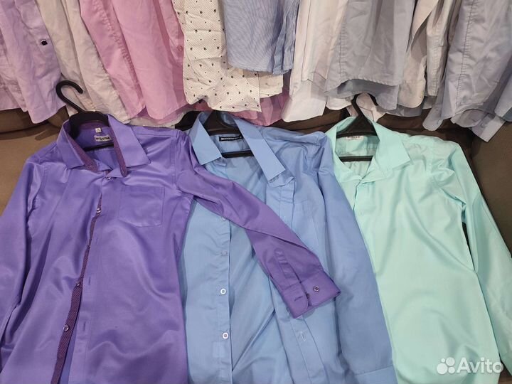 Рубашки на 9-12 лет