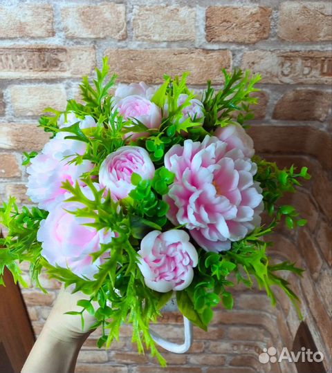 Букет цветов из мыла ручной работы