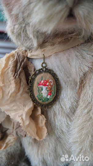 Авторская игрушка тедди кот-дракон