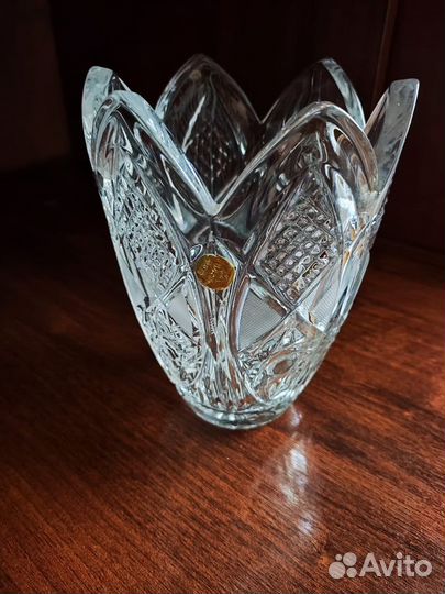 Конфетница ваза хрусталь