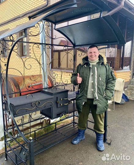 Кованый мангал