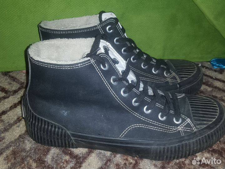 Кеды утепленные