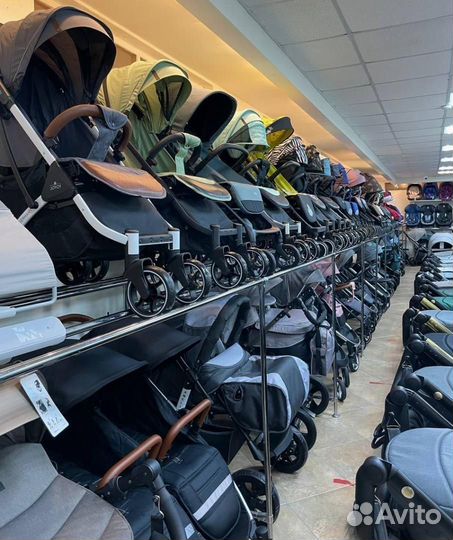 Коляска для двойни 2 в 1 Riko Basic Saxo серый