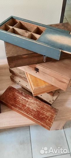 Ящики, коробки деревянные