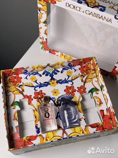 Набор миниатюр Dolce & Gabanna Blue Jasmine, Q