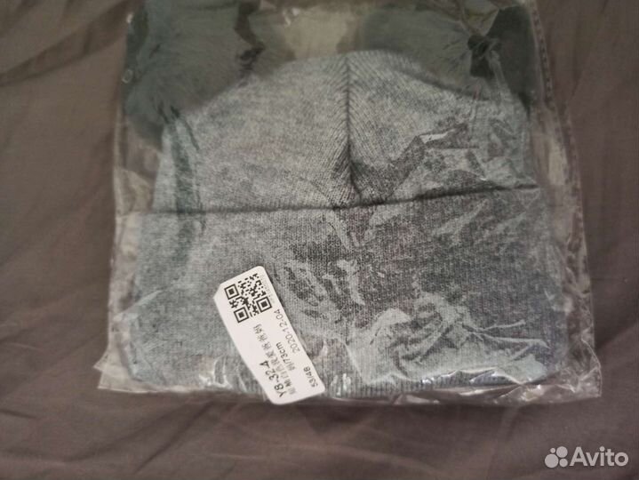 Новые детские шапочка и шапочка со снудом