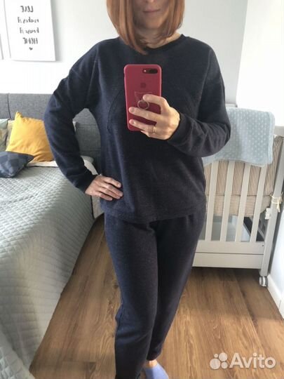 Костюм свитшот с секретами для кормления chic mama