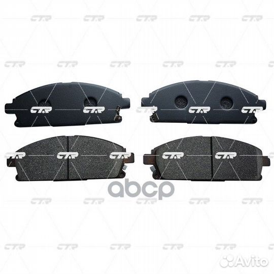 CKN-125 Колодки тормозные дисковые перед