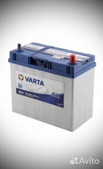 Аккумулятор Varta B31 45Ач blue dynamic