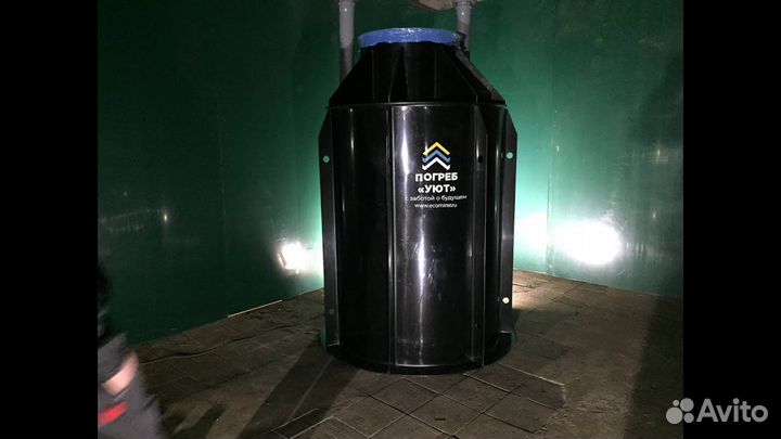 Пластиковый погреб под ключ