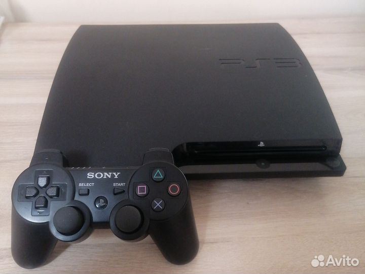 Sony PS3 slim + куча игр