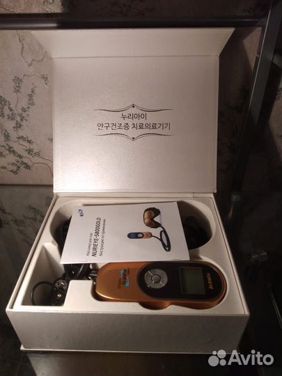 Массажёр для глаз nurieye-5800golg