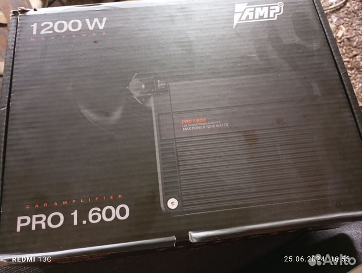 Усилитель AMP PRO1.600