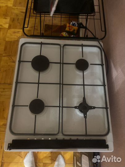 Газовая плита с электрической духовкой