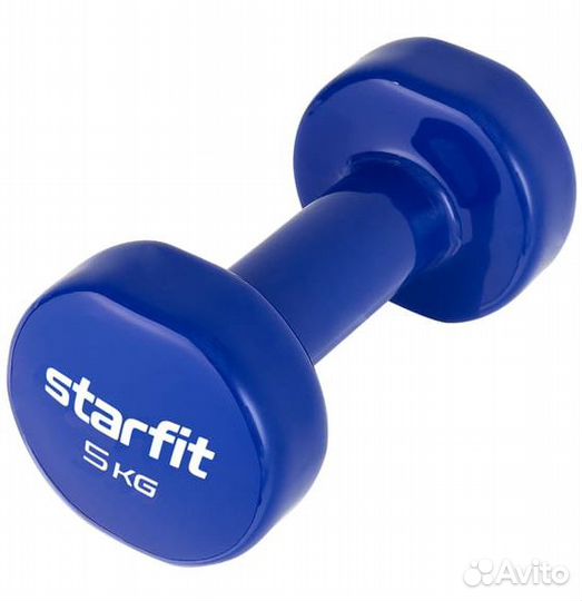 Гантель виниловая Core DB-101 starfit 5 кг