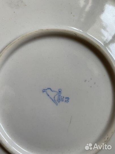 Тарелки дулево СССР