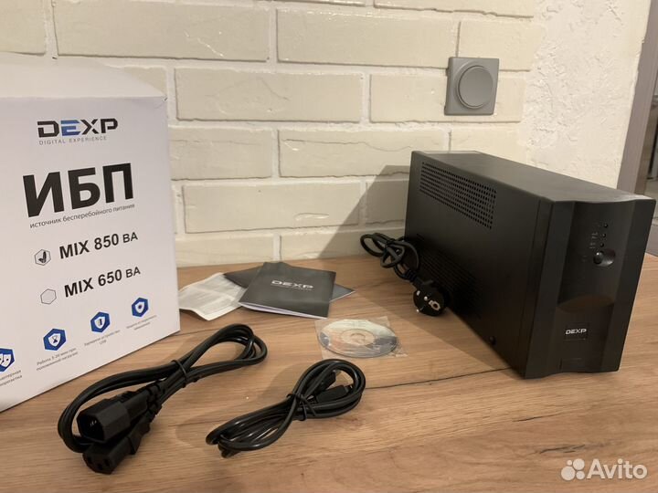 Ибп бесперебойник Dexp MIX 850