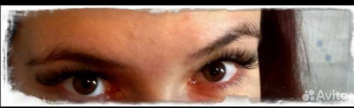 Наращивание ресниц с выездом на дом