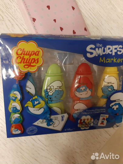 Детские маркеры smurfs