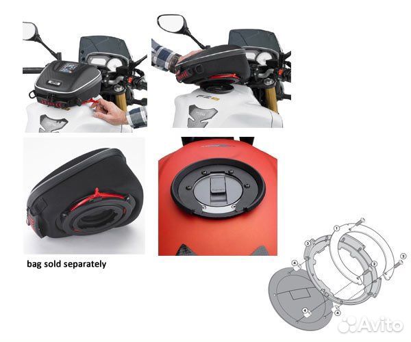 Givi BF01 TankLock для Suzuki