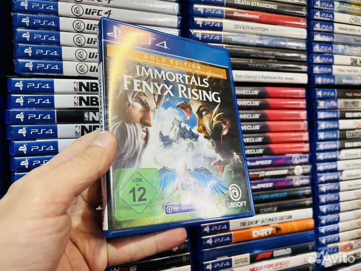 Immortals fenyx rising ps4 диск