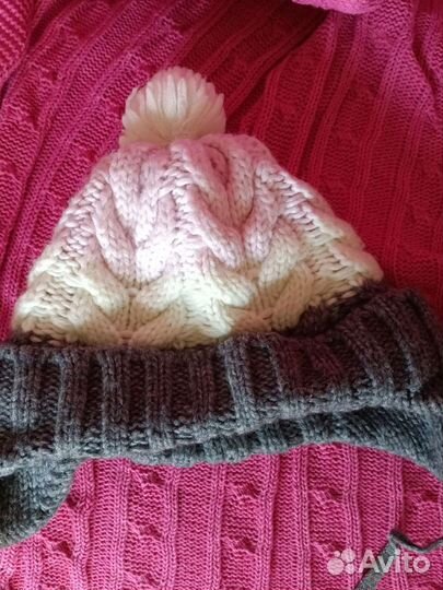 Шапка для девочки 44-46