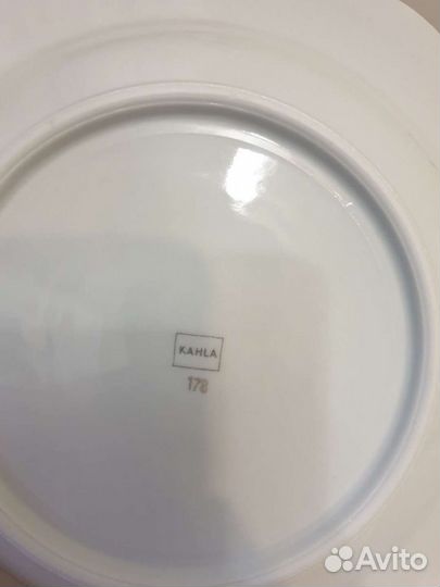 Глубокие тарелки СССР Дулево и Kahla гдр