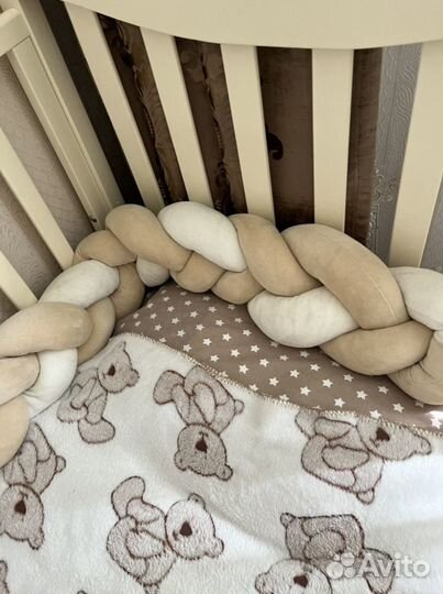 Бортик косичка