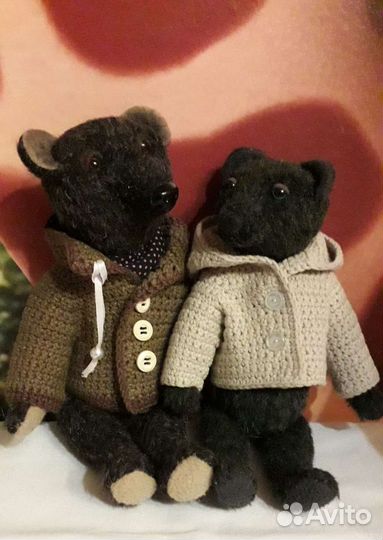 Мишки Тедди (ручная работа)