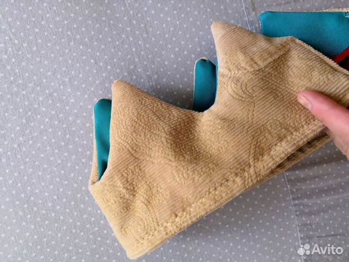 Текстильная корона на завязках