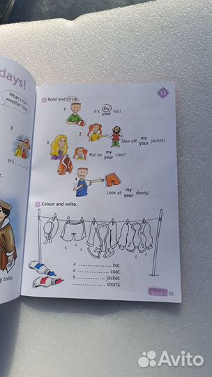 Рабочая тетрадь workbook Spotlight 2 класс