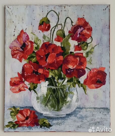 Интерьерная картина маслом 