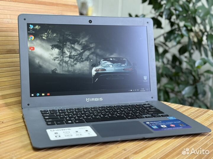 Современный 14 дюймовый ноутбук 4 ядра 5 часов