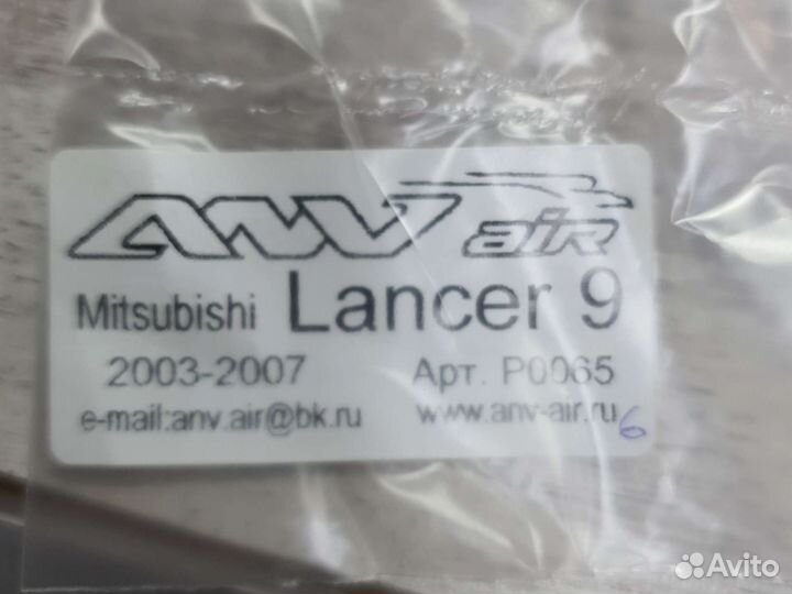 Реснички на фары mitsubishi lancer 9 ланцер 9