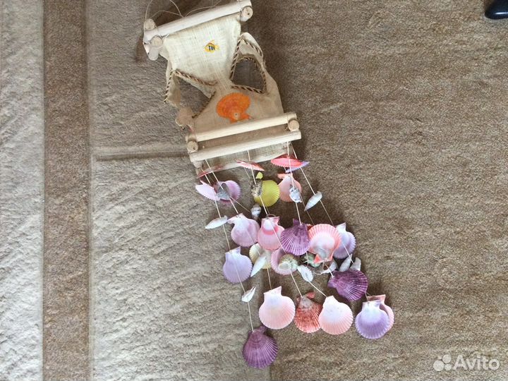 Звенящие украшения из ракушек