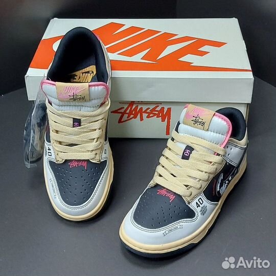 Кроссовки Nike Dunk x Stussy