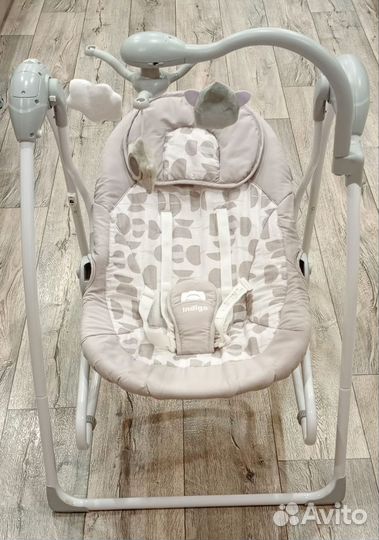 Детские электронные качели для новорожденных