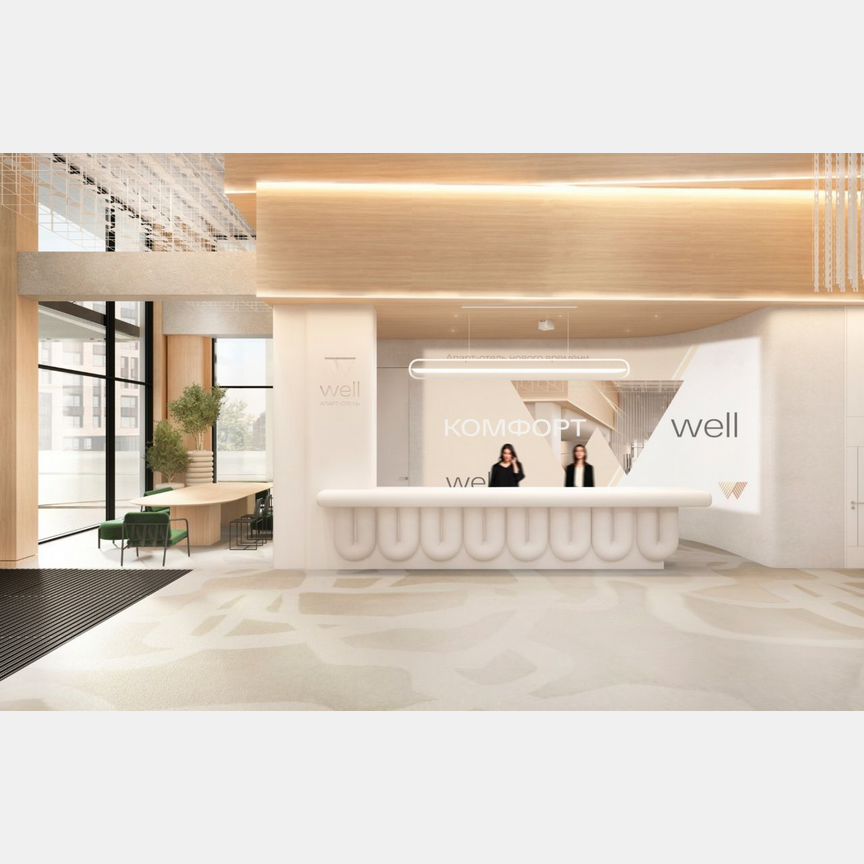 Апартаменты-студия, 36,9 м², 6/10 эт.